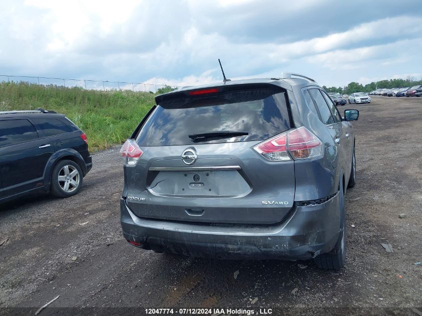 2016 Nissan Rogue VIN: 5N1AT2MV4GC831759 Lot: 12047774