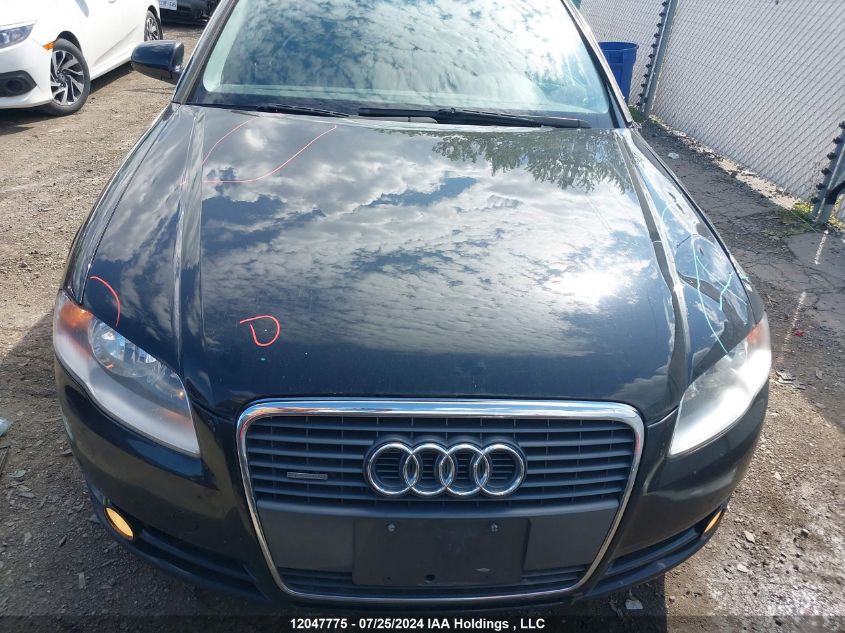 2006 Audi A4 VIN: WAUKF78E26A206355 Lot: 12047775