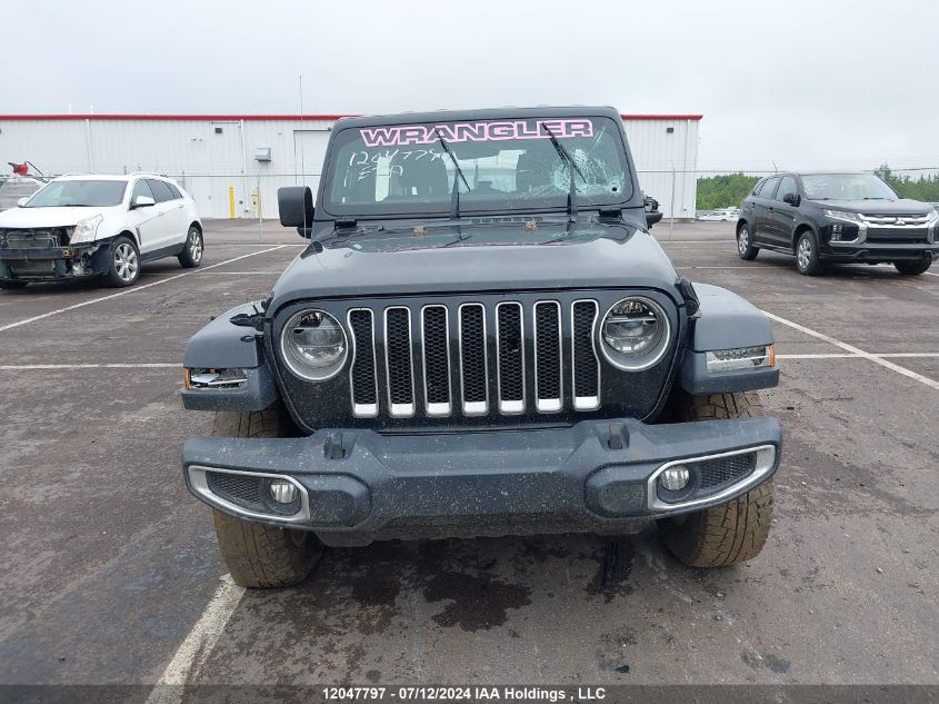 2018 Jeep Wrangler Unlimited Sahara VIN: 1C4HJXEG8JW183855 Lot: 12047797