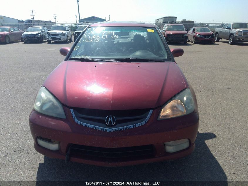 2005 Acura El VIN: 2HHES36885H103603 Lot: 12047811