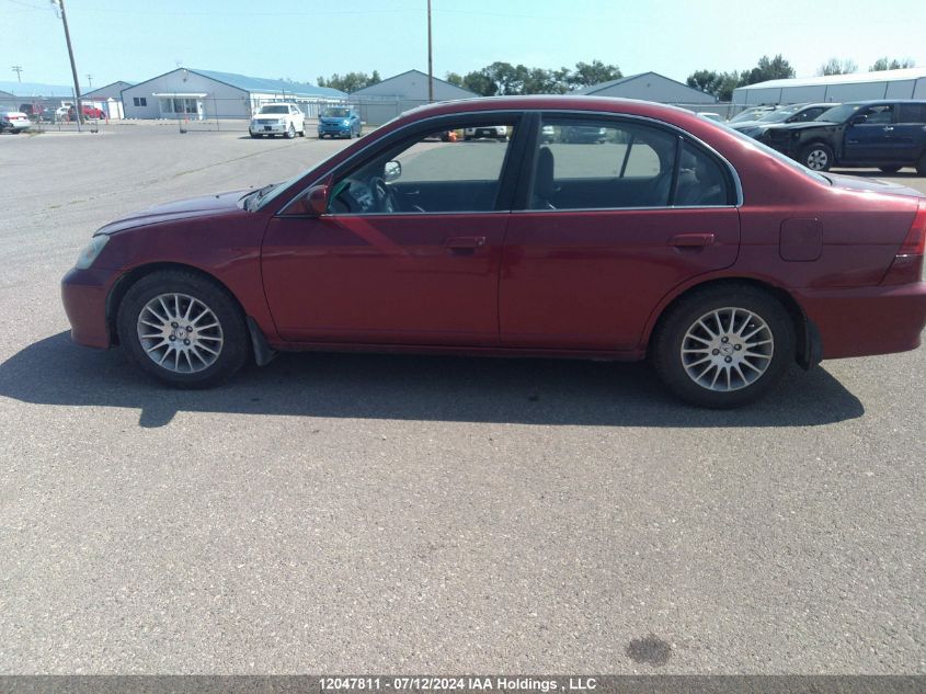 2005 Acura El VIN: 2HHES36885H103603 Lot: 12047811