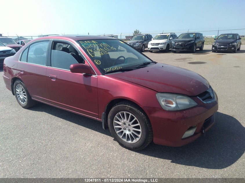 2005 Acura El VIN: 2HHES36885H103603 Lot: 12047811