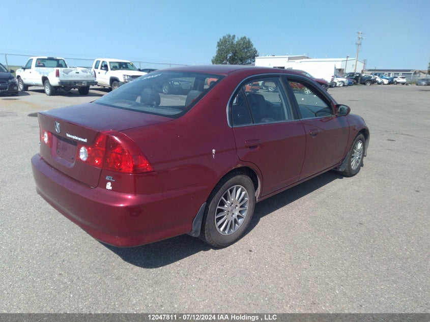 2005 Acura El VIN: 2HHES36885H103603 Lot: 12047811