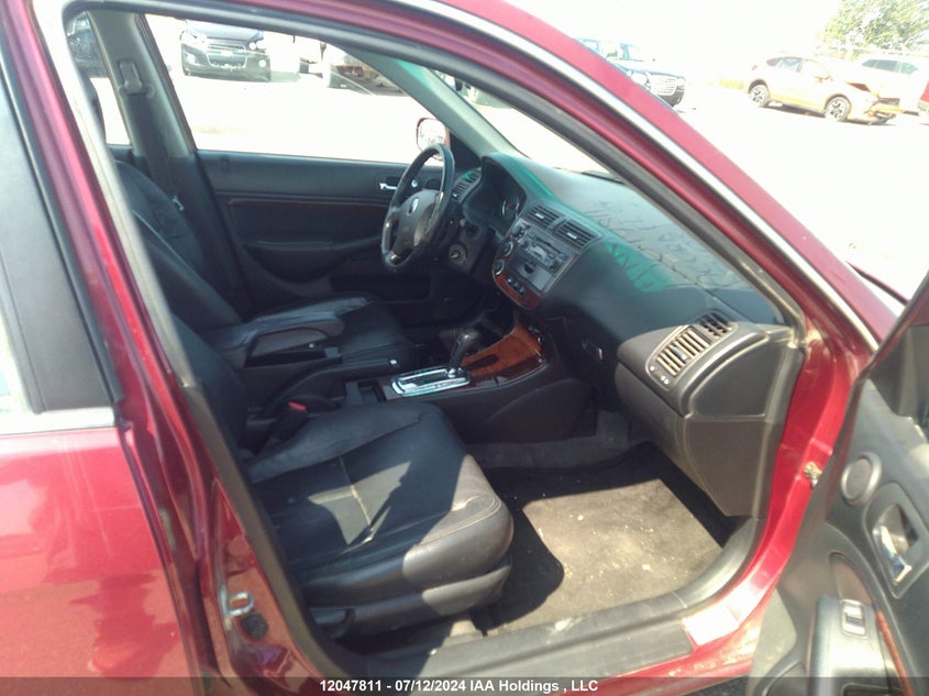 2005 Acura El VIN: 2HHES36885H103603 Lot: 12047811