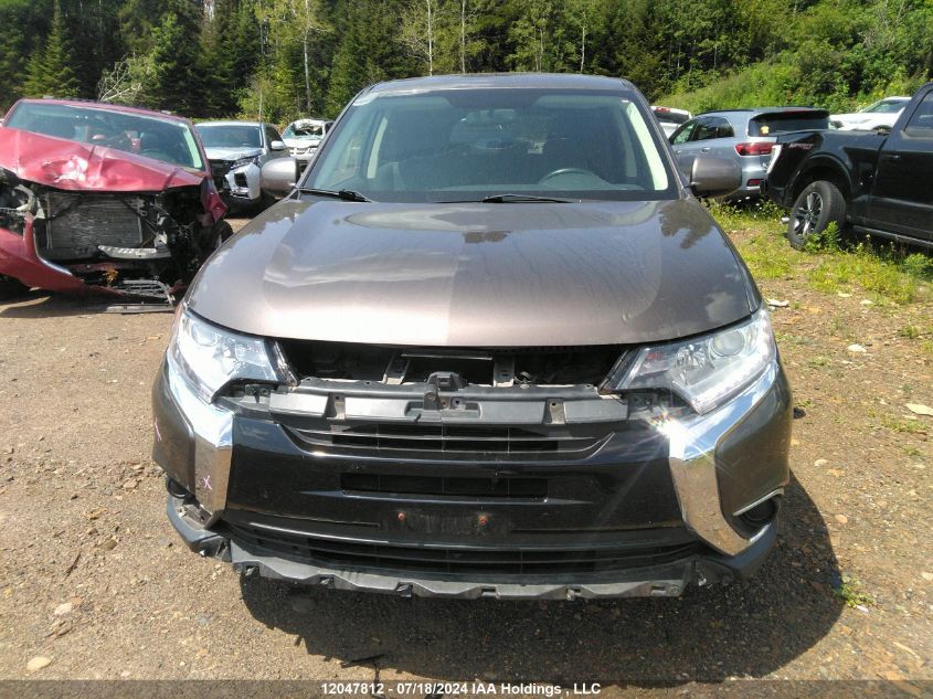 2017 Mitsubishi Outlander VIN: JA4AZ2A34HZ605512 Lot: 12047812