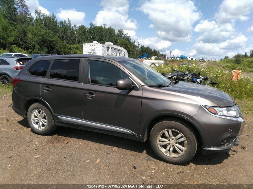 2017 Mitsubishi Outlander VIN: JA4AZ2A34HZ605512 Lot: 12047812