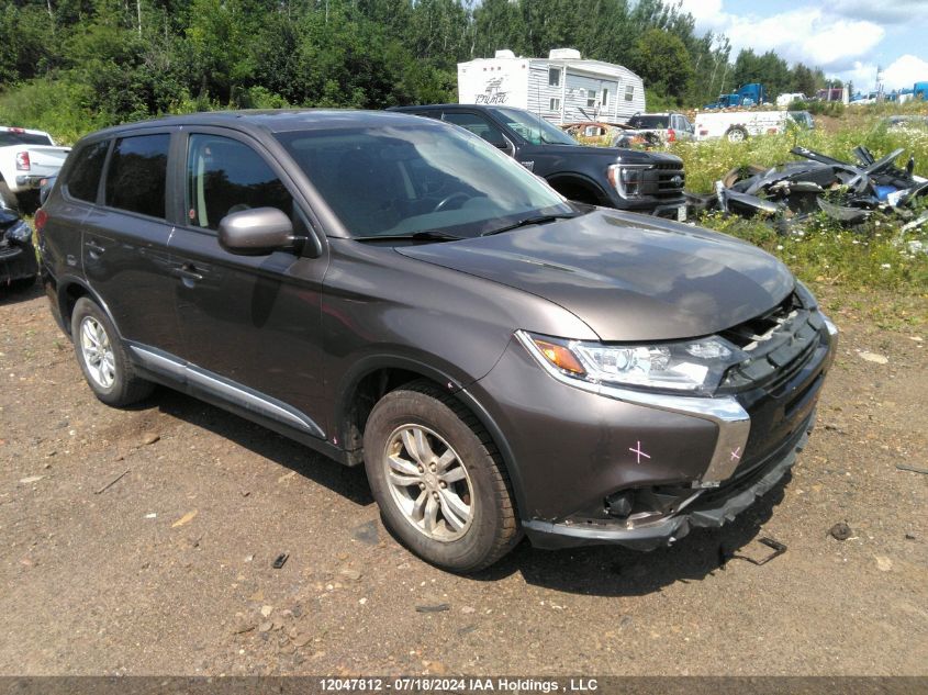 2017 Mitsubishi Outlander VIN: JA4AZ2A34HZ605512 Lot: 12047812