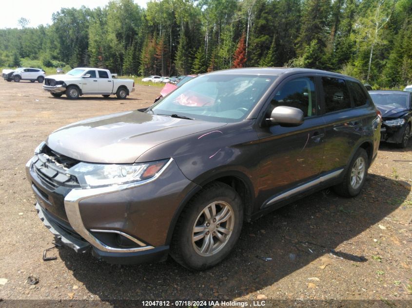 2017 Mitsubishi Outlander VIN: JA4AZ2A34HZ605512 Lot: 12047812