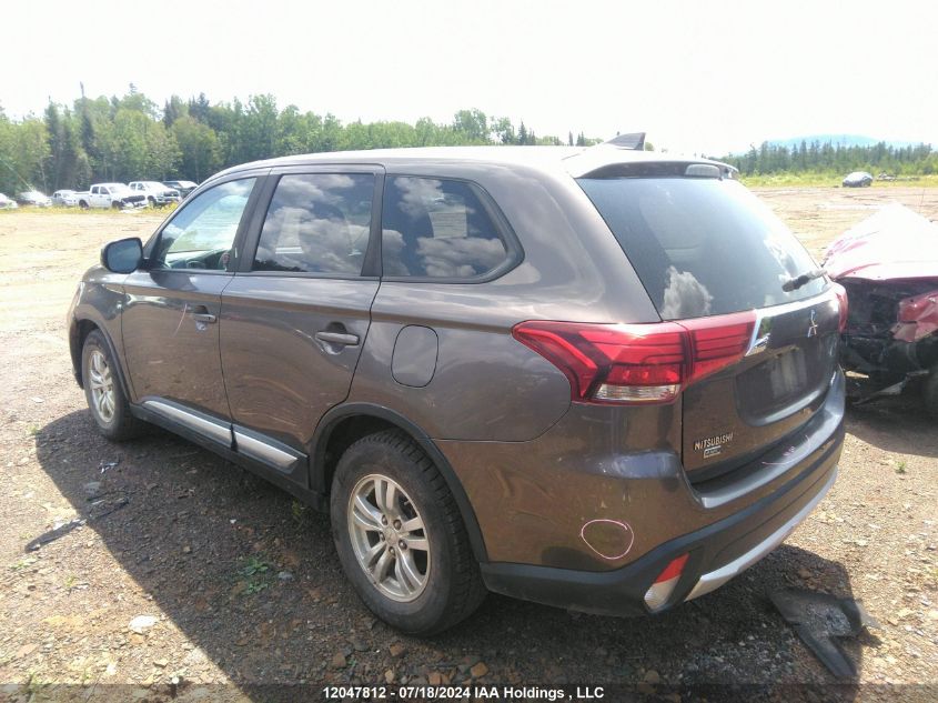 2017 Mitsubishi Outlander VIN: JA4AZ2A34HZ605512 Lot: 12047812