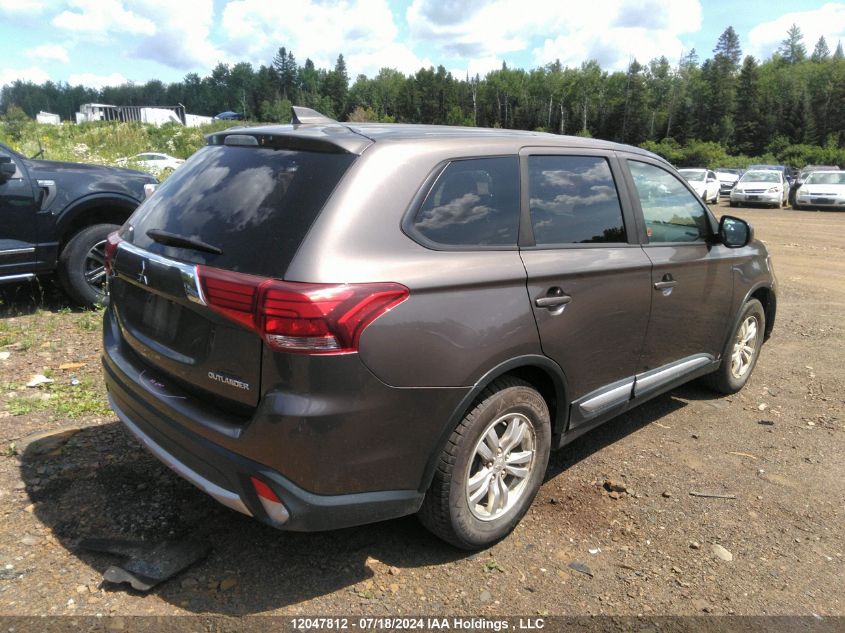 2017 Mitsubishi Outlander VIN: JA4AZ2A34HZ605512 Lot: 12047812