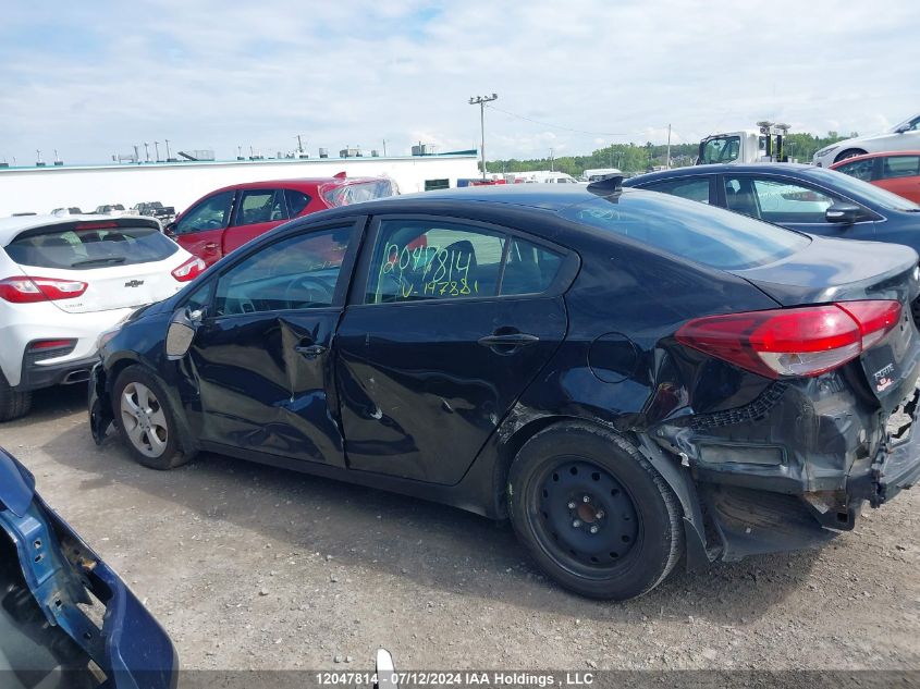 2018 Kia Forte VIN: 3KPFL4A72JE197881 Lot: 12047814