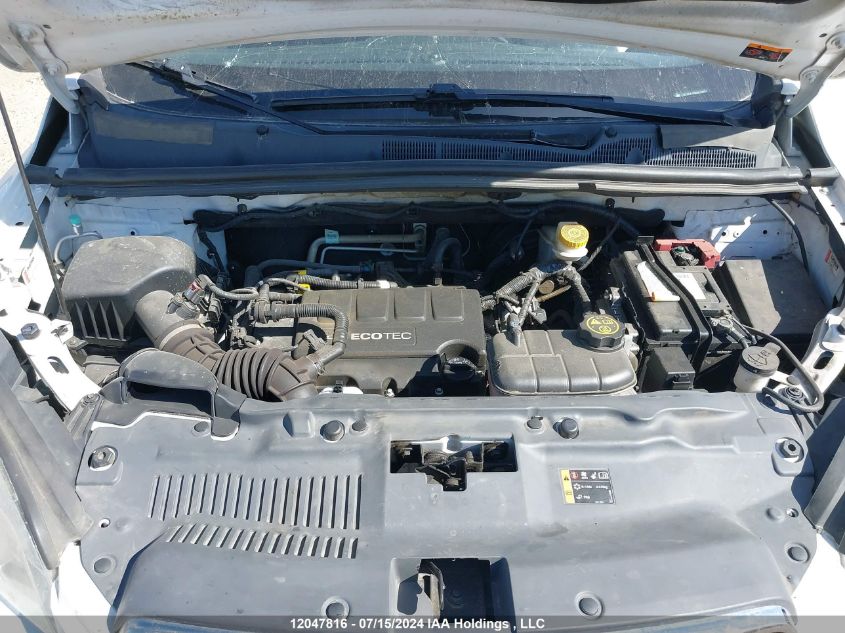 2014 Chevrolet Trax 1Lt VIN: 3GNCJPSBXEL161295 Lot: 12047816