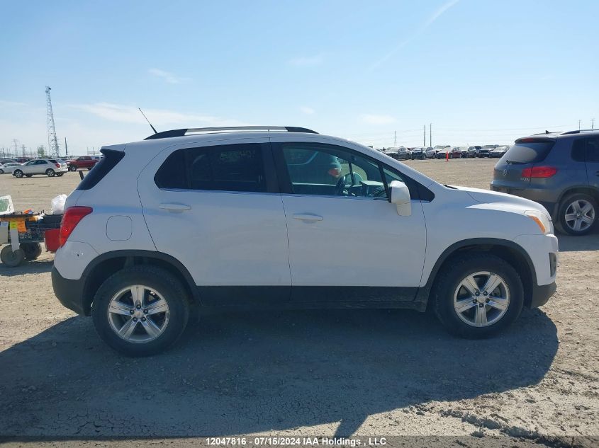 2014 Chevrolet Trax 1Lt VIN: 3GNCJPSBXEL161295 Lot: 12047816