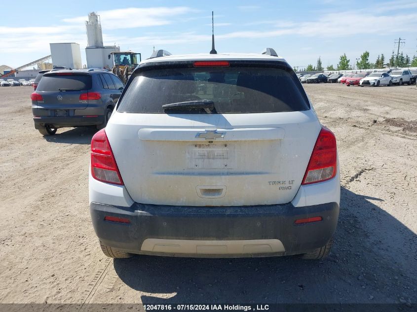 2014 Chevrolet Trax 1Lt VIN: 3GNCJPSBXEL161295 Lot: 12047816