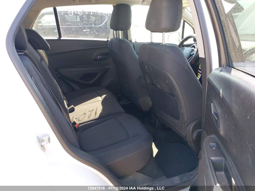 2014 Chevrolet Trax 1Lt VIN: 3GNCJPSBXEL161295 Lot: 12047816