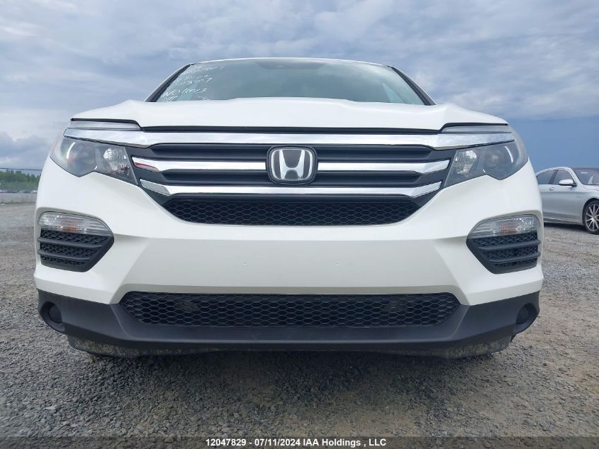 2018 Honda Pilot Lx VIN: 5FNYF6H25JB503407 Lot: 12047829