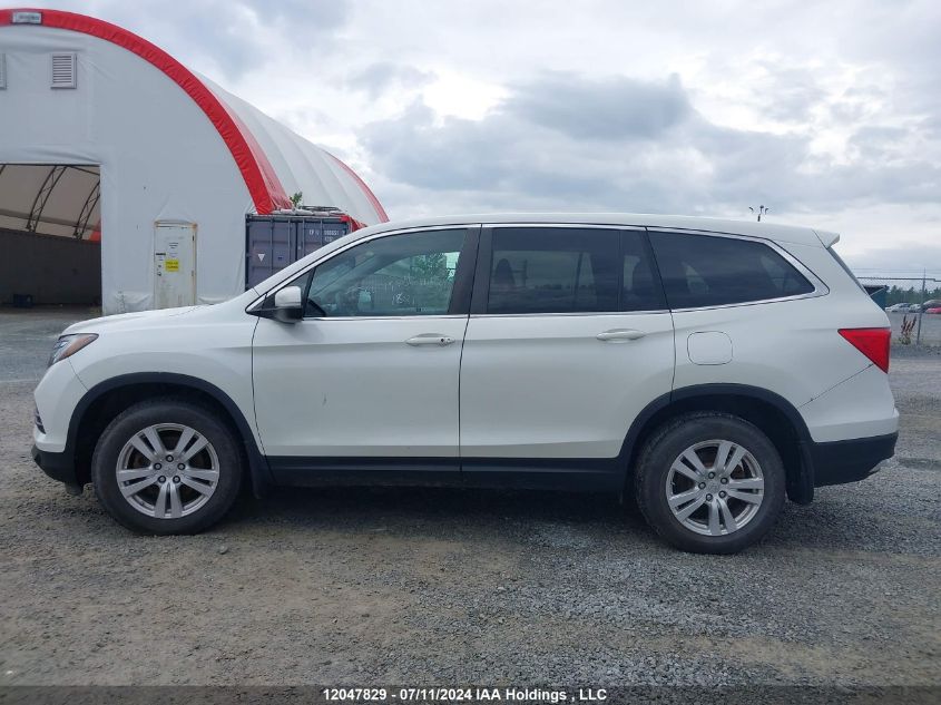 2018 Honda Pilot Lx VIN: 5FNYF6H25JB503407 Lot: 12047829