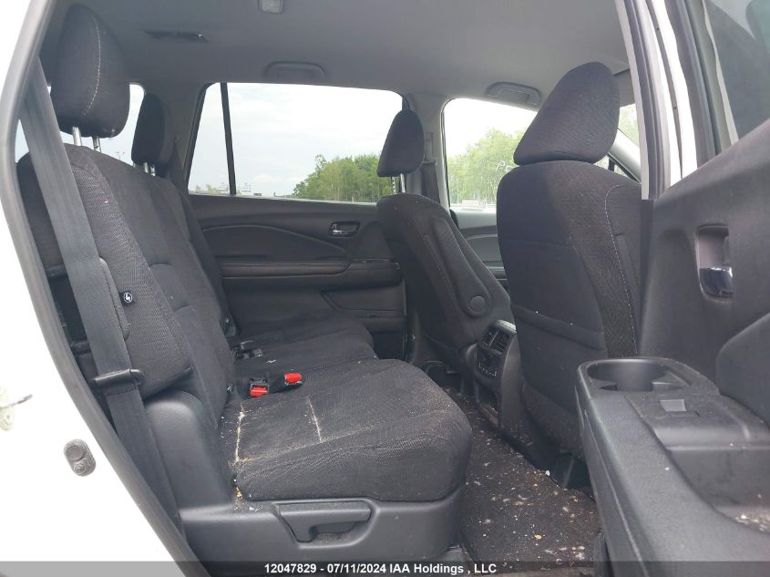 2018 Honda Pilot Lx VIN: 5FNYF6H25JB503407 Lot: 12047829