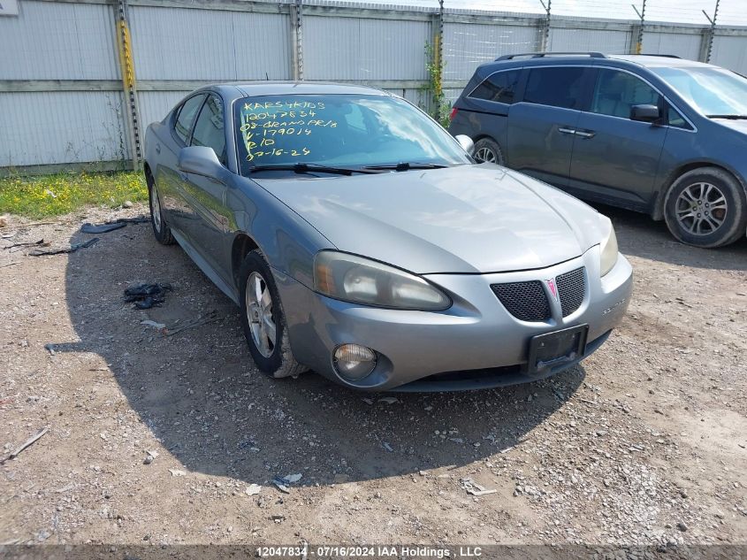 2008 Pontiac Grand Prix VIN: 2G2WP552281179014 Lot: 12047834