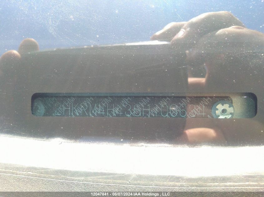 2016 Honda Cr-V Se VIN: 2HKRM4H43GH100634 Lot: 12047841