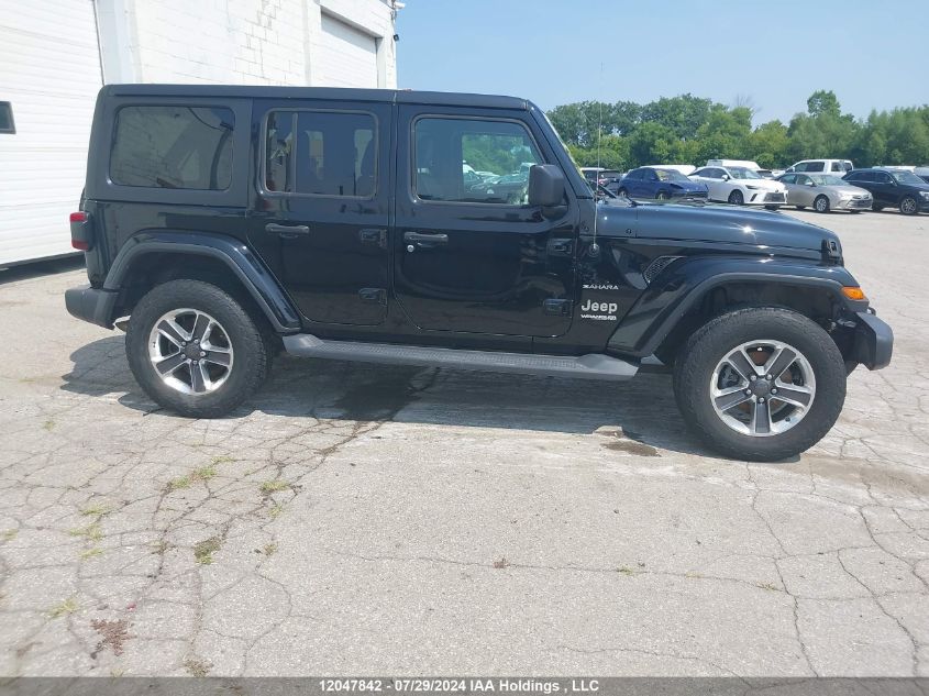 2019 Jeep Wrangler Unlimited Sahara VIN: 1C4HJXEG0KW541323 Lot: 12047842