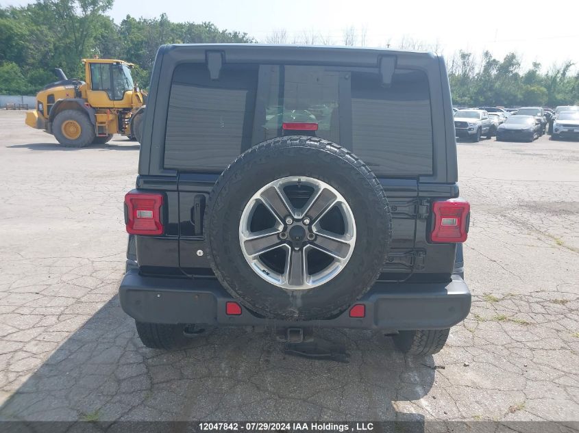 2019 Jeep Wrangler Unlimited Sahara VIN: 1C4HJXEG0KW541323 Lot: 12047842