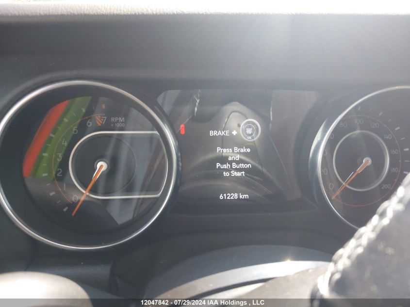 2019 Jeep Wrangler Unlimited Sahara VIN: 1C4HJXEG0KW541323 Lot: 12047842