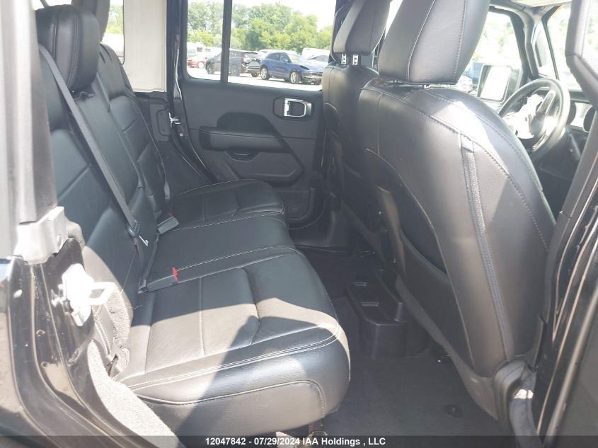 2019 Jeep Wrangler Unlimited Sahara VIN: 1C4HJXEG0KW541323 Lot: 12047842