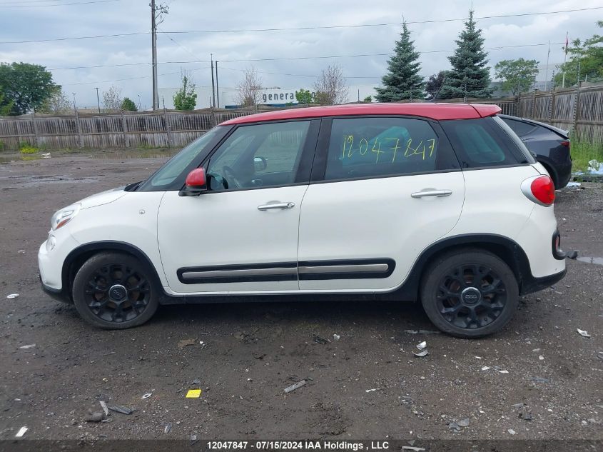 2016 Fiat 500L Trekking VIN: ZFBCFADH4GZ037935 Lot: 12047847