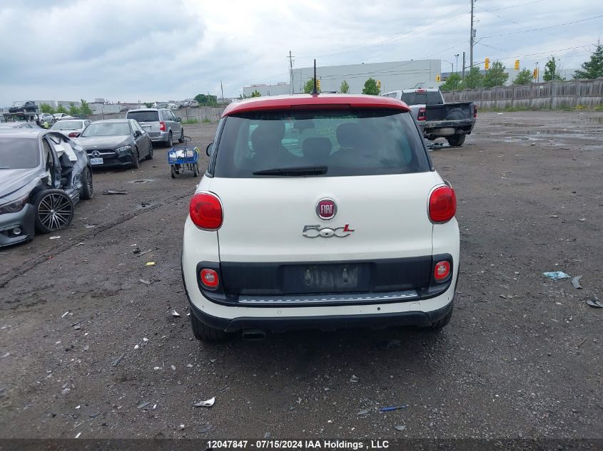 2016 Fiat 500L Trekking VIN: ZFBCFADH4GZ037935 Lot: 12047847