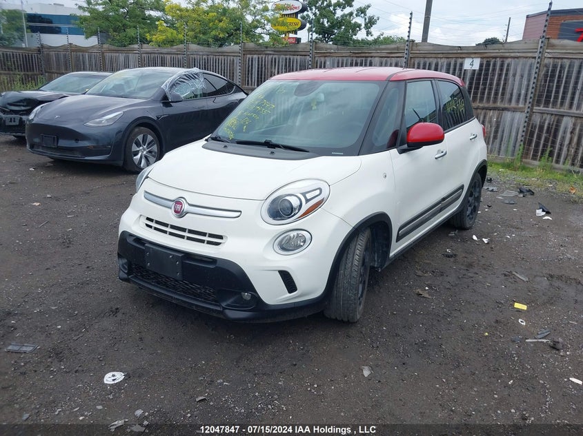 2016 Fiat 500L Trekking VIN: ZFBCFADH4GZ037935 Lot: 12047847