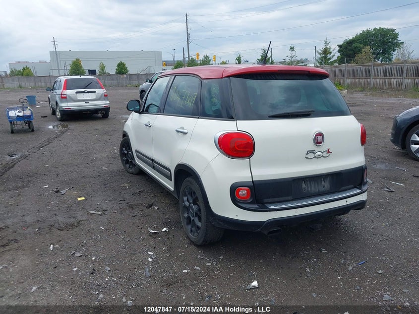2016 Fiat 500L Trekking VIN: ZFBCFADH4GZ037935 Lot: 12047847