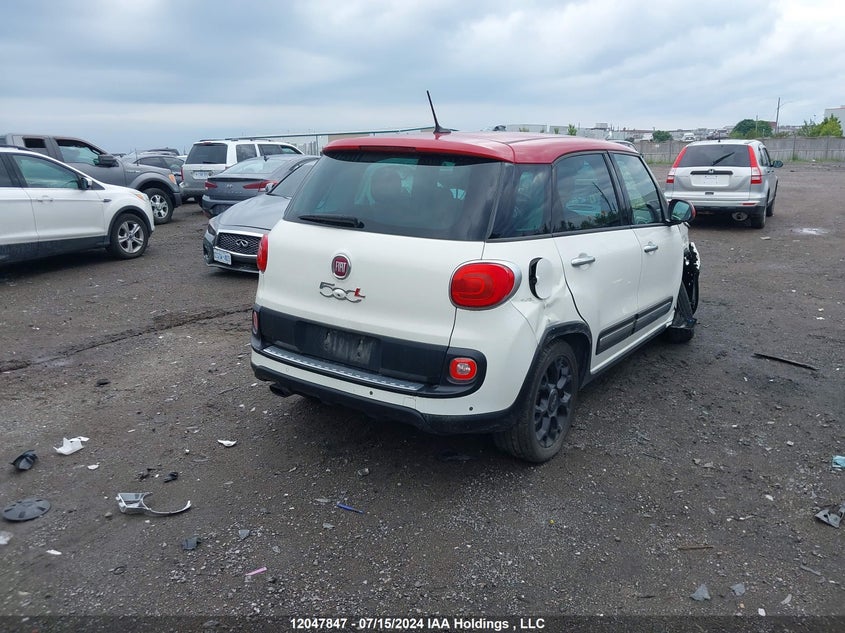 2016 Fiat 500L Trekking VIN: ZFBCFADH4GZ037935 Lot: 12047847