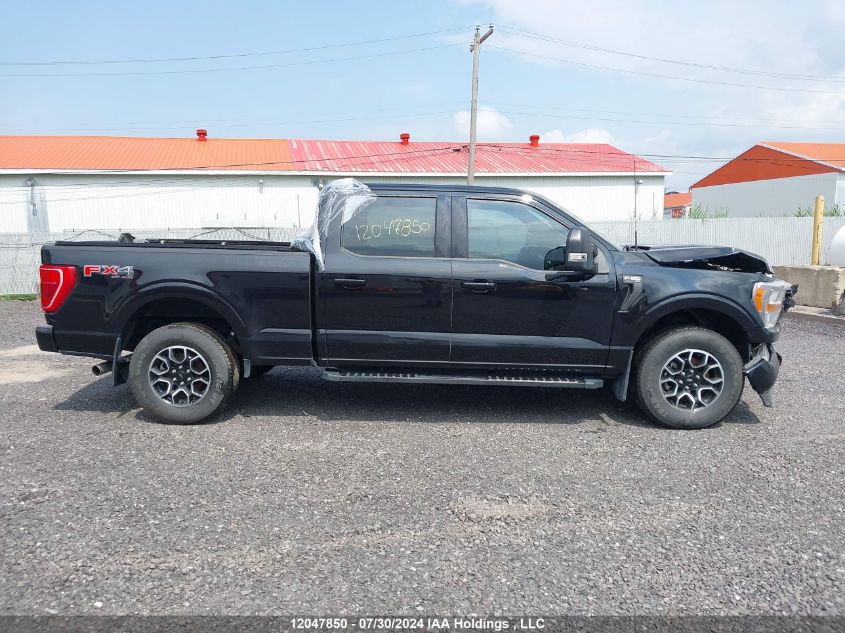 2022 Ford F150 Supercrew VIN: 1FTFW1E82NKF09547 Lot: 12047850