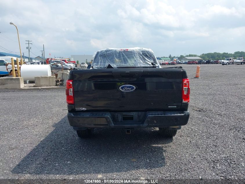 2022 Ford F150 Supercrew VIN: 1FTFW1E82NKF09547 Lot: 12047850