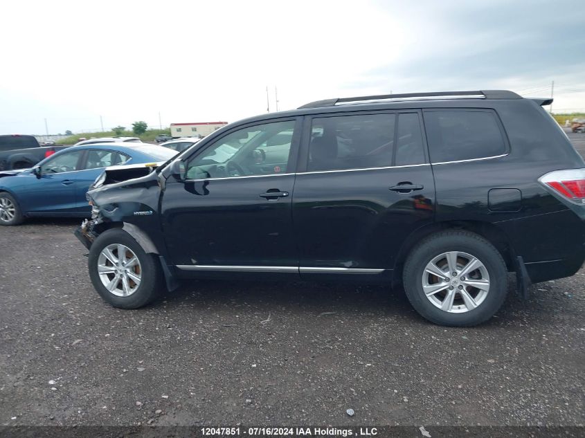 2012 Toyota Highlander Hybrid Hybrid VIN: JTEBC3EH0C2006658 Lot: 12047851