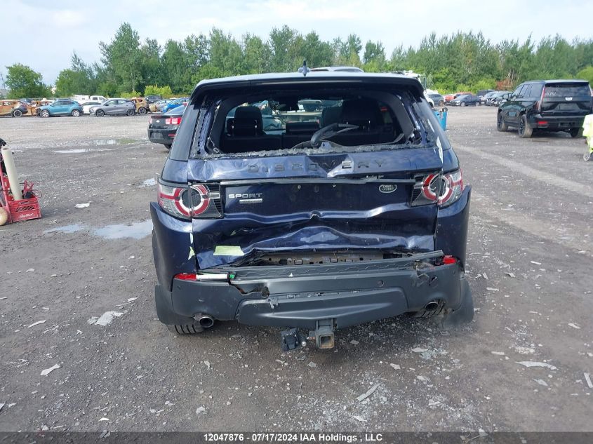 2016 Land Rover Discovery Sport VIN: SALCT2BGXGH545072 Lot: 12047876