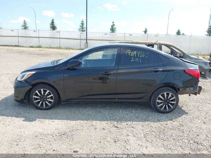 2015 Hyundai Accent Gl VIN: KMHCT4AE7FU913552 Lot: 12047885