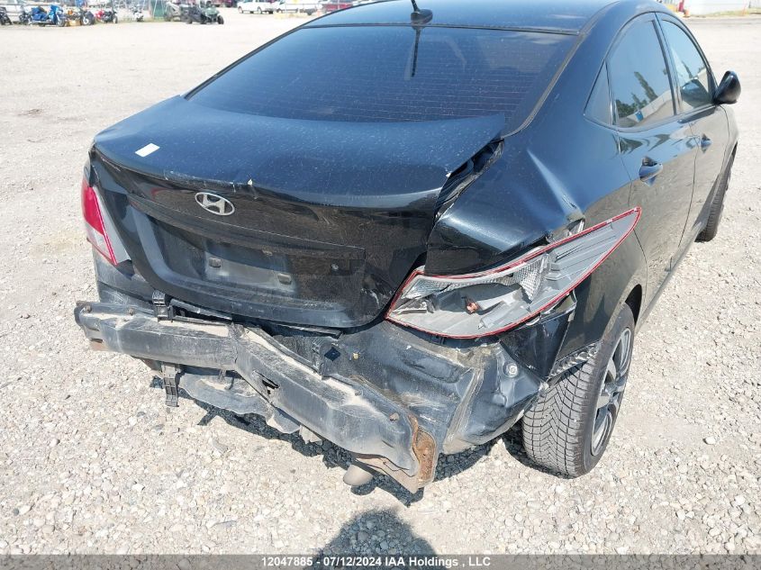 2015 Hyundai Accent Gl VIN: KMHCT4AE7FU913552 Lot: 12047885