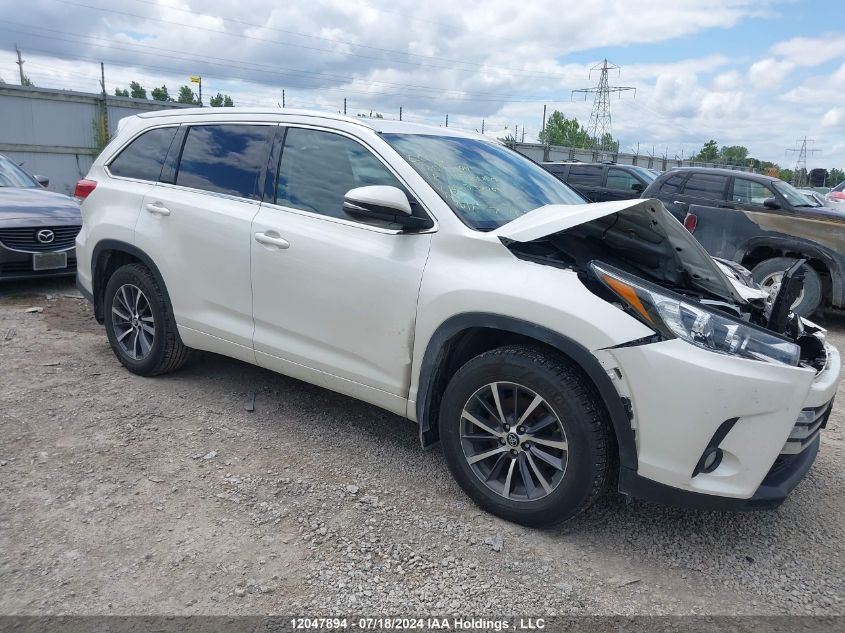 2018 Toyota Highlander Xle VIN: 5TDJZRFH8JS532204 Lot: 12047894