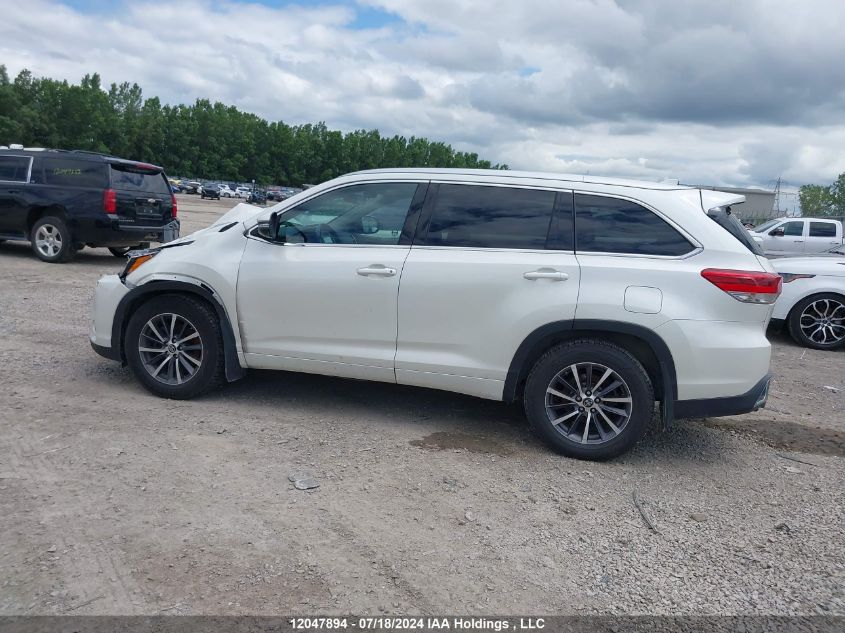 2018 Toyota Highlander Xle VIN: 5TDJZRFH8JS532204 Lot: 12047894