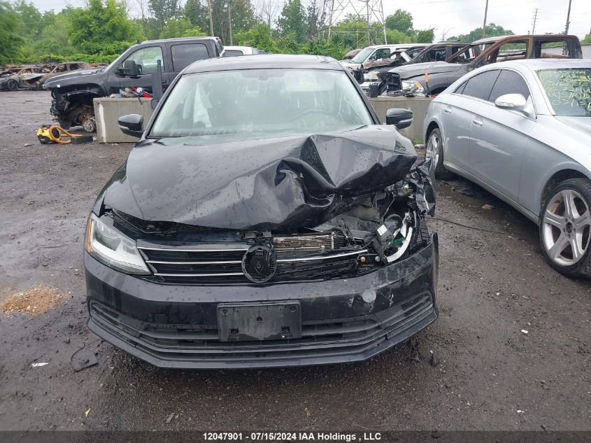 2017 Volkswagen Jetta Sedan VIN: 3VWDB7AJ2HM350148 Lot: 12047901