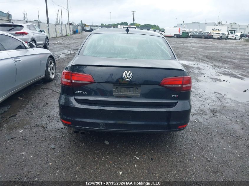 2017 Volkswagen Jetta Sedan VIN: 3VWDB7AJ2HM350148 Lot: 12047901