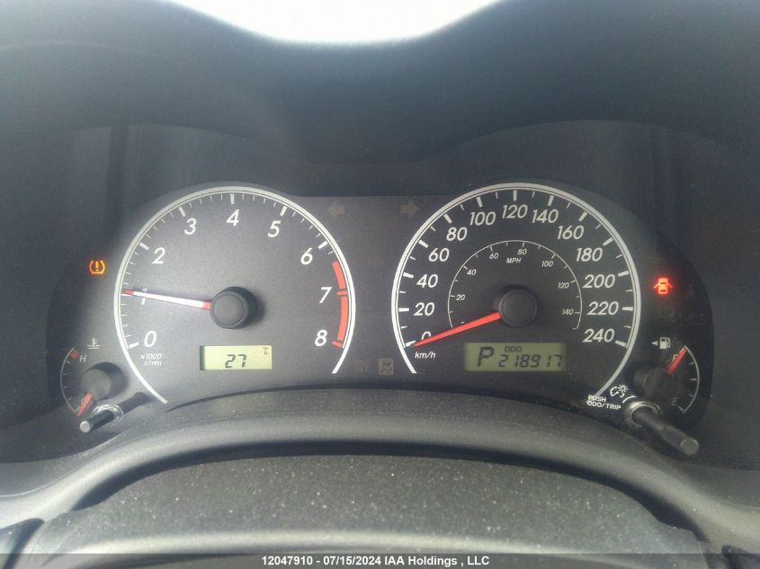 2010 Toyota Corolla S/Le/Xle VIN: 2T1BU4EE0AC395622 Lot: 12047910