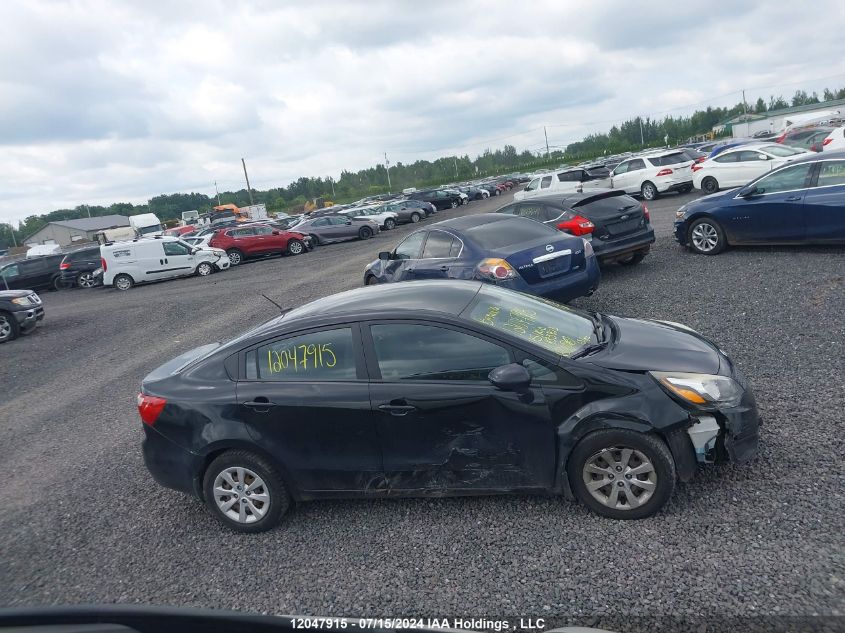 2015 Kia Rio VIN: KNADM4A39F6433423 Lot: 12047915