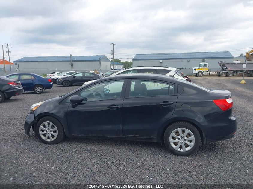 2015 Kia Rio VIN: KNADM4A39F6433423 Lot: 12047915