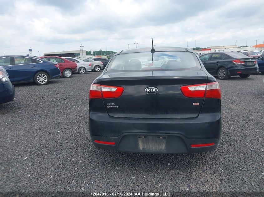 2015 Kia Rio VIN: KNADM4A39F6433423 Lot: 12047915