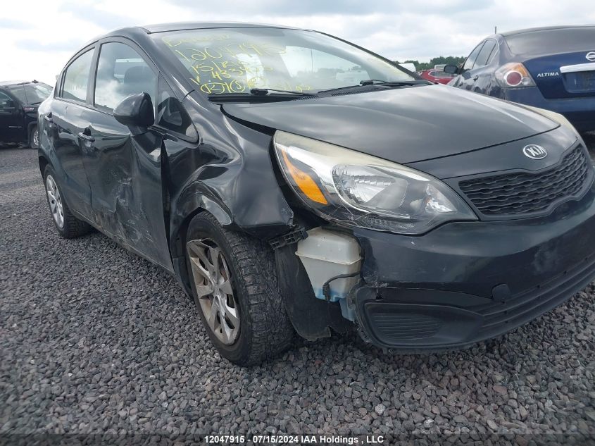 2015 Kia Rio VIN: KNADM4A39F6433423 Lot: 12047915