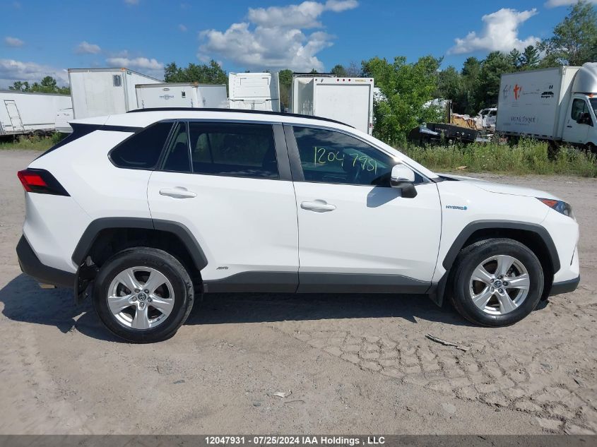 2020 Toyota Rav4 Le Hybrid VIN: 2T3BWRFV7LW067001 Lot: 12047931