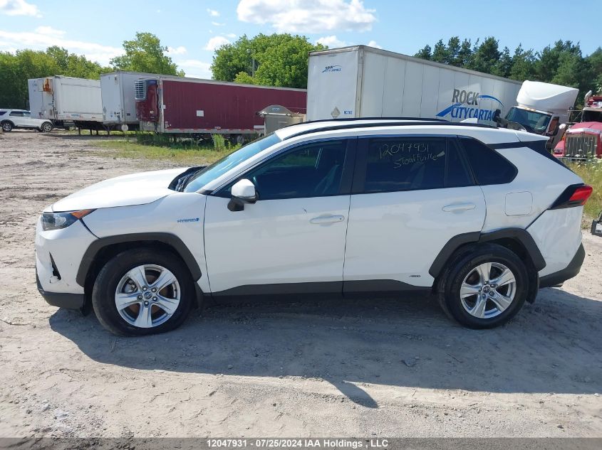 2020 Toyota Rav4 Le Hybrid VIN: 2T3BWRFV7LW067001 Lot: 12047931